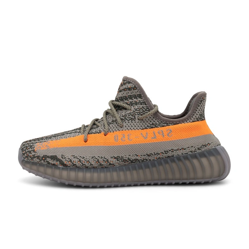 Boost Sko: Grå og Orange Træningssneakers - Ultimativ Komfort og Stil! 350V Edition